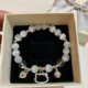 
kt cat love bell DIY handmade beads bracelets Douyin same style female bestie bracelets give girlfriend gifts to students