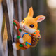 Cute rabbit flower pot pendant kindergarten garden flower stand climbing fish tank hanging decoration hanging decoration landscaping ornaments