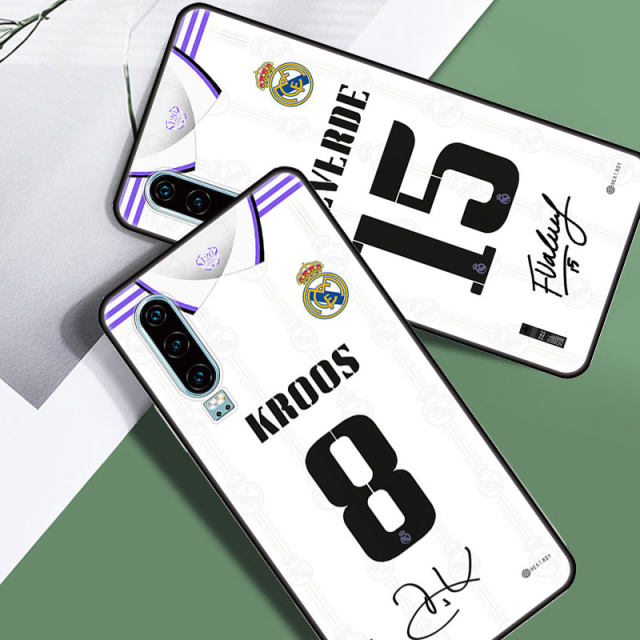 In the new season, Real Madrid jersey Cristiano Ronaldo No. 7 Balwder's home competition training uniforms Custom mobile phone shell Cross Champions League No. 9 Benzema 10 Modric's simple protective shell
