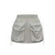 YT/UR2025 summer new women's retro work pocket ultra-short sun protection skirt women's UWS550004