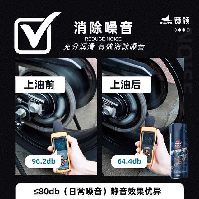Sailing high-end motorcycle chain oil chain cleaner oil seal wax lubricant maintenance set motorcycle does not shake