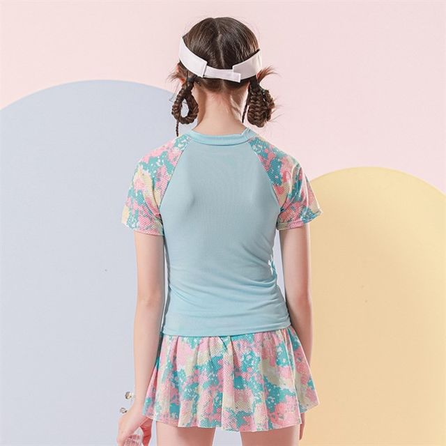 
Girls' high-looking swimsuit split suit boxer briefs swimming cap swimming goggles one-piece N skirt swimsuit beach vacation