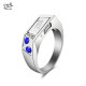 Titanium steel self-defense ring for trendy couples, diamond-encrusted personalized invisible knife for men, concealed weapon supplies for women, anti-wolf weapon