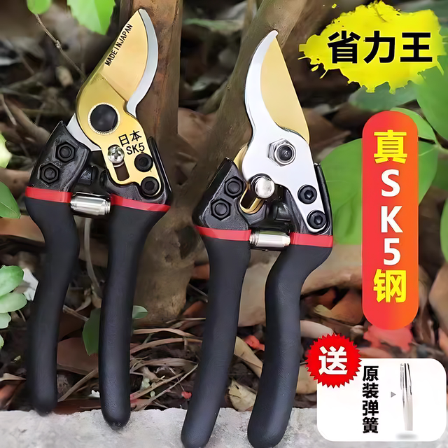 New SK5 pruning shears for pruning fruit trees, garden pruning shears, gardening flower shears, special scissors for cutting branches