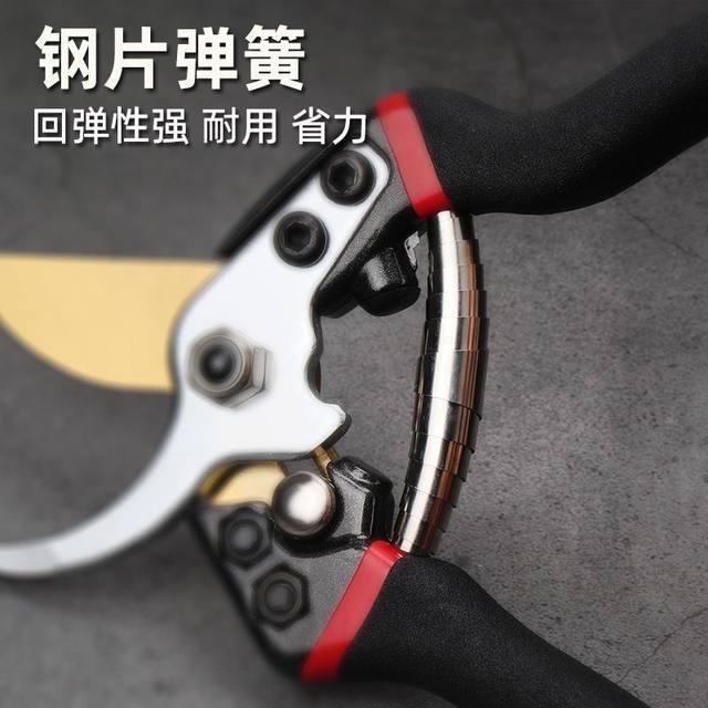 New steel thick branch shears pruning shears powerful branch shears potting tools gardening apple tree orchard shears