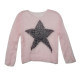 Nange fat sweater for women, lazy style, spring and autumn, large size, fat mm, loose, slim, off-shoulder, outer wear, inner sweater