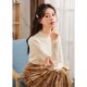 Tang Shi Half Turnie Sweater Women's 2025 Spring New Slim Slim Temperature Inner Lace Base Shirt Top