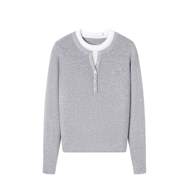 [Wool] Navigare Italian Sailing Gray Botter Gray Sweater New Casual Casual Casual Capsule Cover
