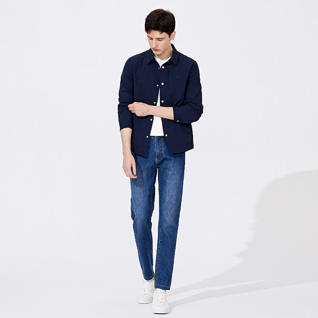 [Easy to take care] Navigare Italian small sailing leisure lapel jacket ...