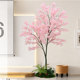 Simulation romantic cherry blossom simulation green plant living room decoration bionic plant home decoration cherry blossoms plastic cherry blossoms
