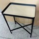 Promotional foreign trade original order simple modern style iron mirror square side table black gold 46*61cm