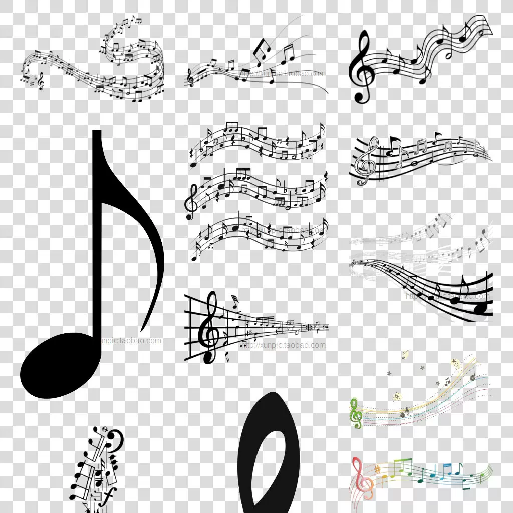 音符图片音乐图标png素材高清png图片音符五线谱音乐