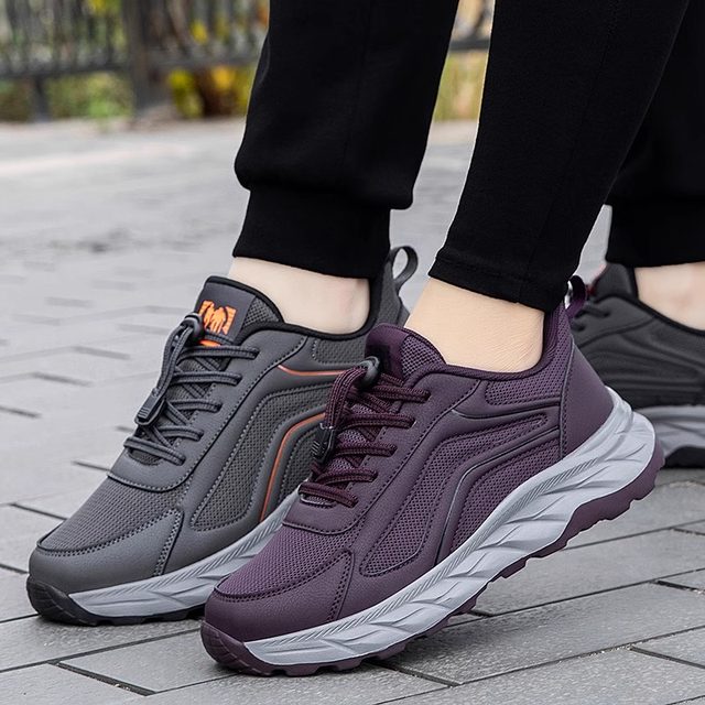 Zhang Kaili elderly shoes women's autumn new anti-slip soft-soled mother's shoes for middle-aged and elderly people comfortable walking breathable casual shoes