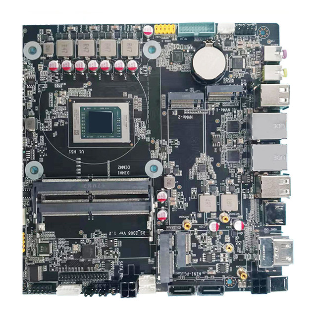Dingsheng Ruilong 5825U/5600U/5800H high-performance multi-display NAS all-in-one industrial control ITX motherboard