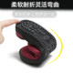 Old people cotton slippers Female winter elderly elderly indoor anti -skid half slippers, velvet warm without heel waterproof cotton shoes
