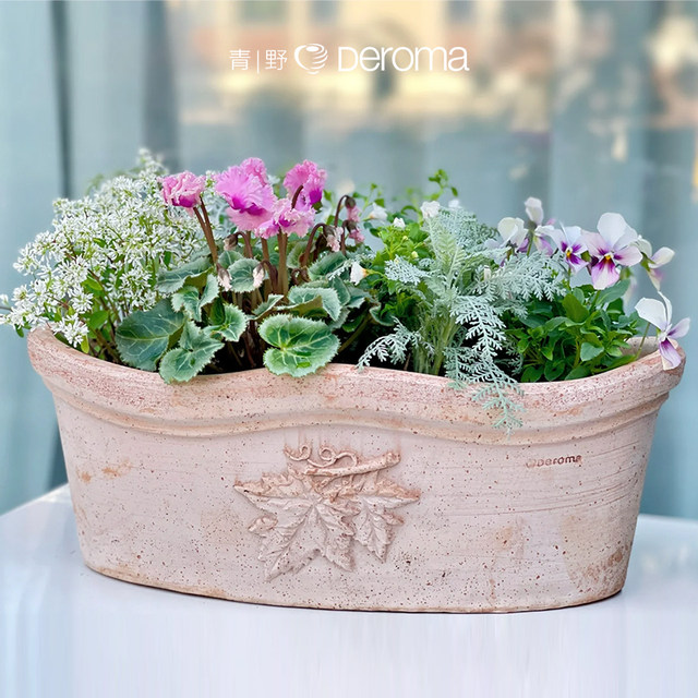 Deroma Emperor Roman Nordic Design Grape Light Luxury Retro Room Home Clampous Pot
