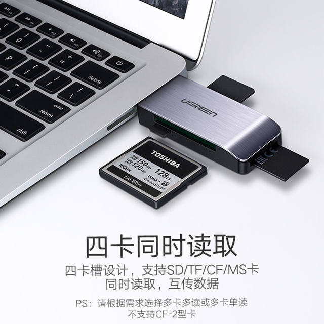 Green Union USB3.0 High -speed Card Reader Si -in -Multifunctional ...