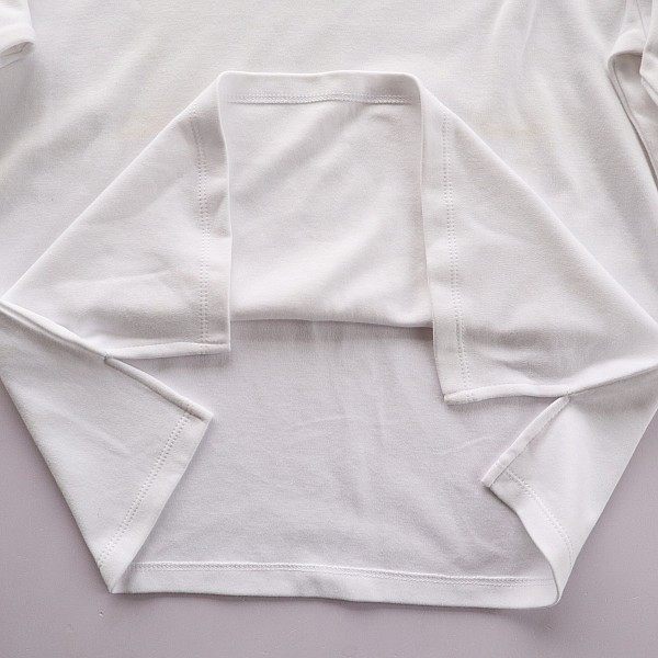 Spring and summer new European and American women's solid color round neck pullover quarter sleeve fashion comfortable shirt B1