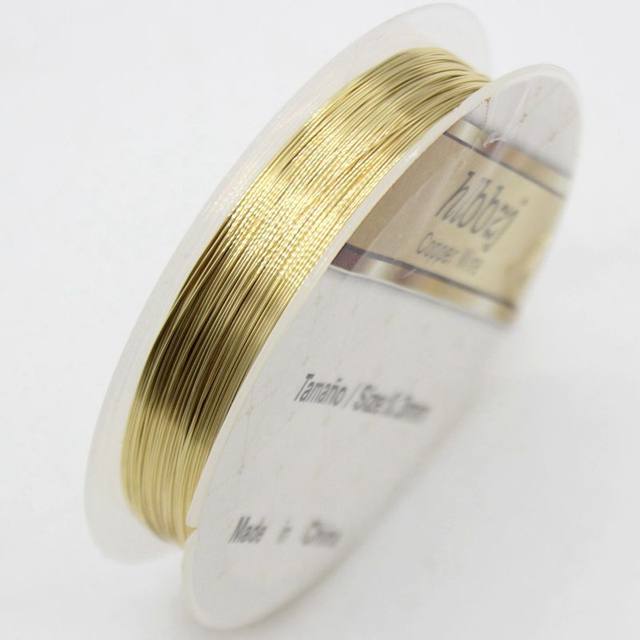 Color-retaining copper wire pure copper DIY handmade bridal headdress fixing accessories jewelry making winding materials