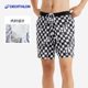 Decathlon swimming trunks men's beach pants swimming trunks anti-embarrassing printed flat corner surfing trousers hot spring men's IVU2