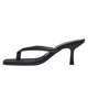 ZABA TANA 2025 summer foot-clip slippers for women sandals clip toe-clip kitten heel high heels flip flops