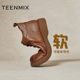 Tianmeiyi retro British thick sole plus velvet Martin boots women's shoes casual fashion short boots leather boots new winter style