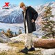 Xtep nomadic cotton shoes for women, winter couple's plus velvet warm casual shoes, thick soles, heightening dad shoes, sneakers for men