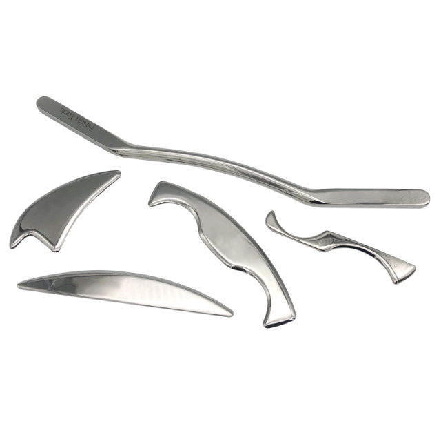 Fascia knife in the United States is ISATM fascia and relieves home massage therapy muscle relaxation 304 stainless steel scraping knife

