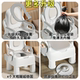 Removable toilet seat for the elderly, bedroom portable home, adult pregnant women, sturdy in winter