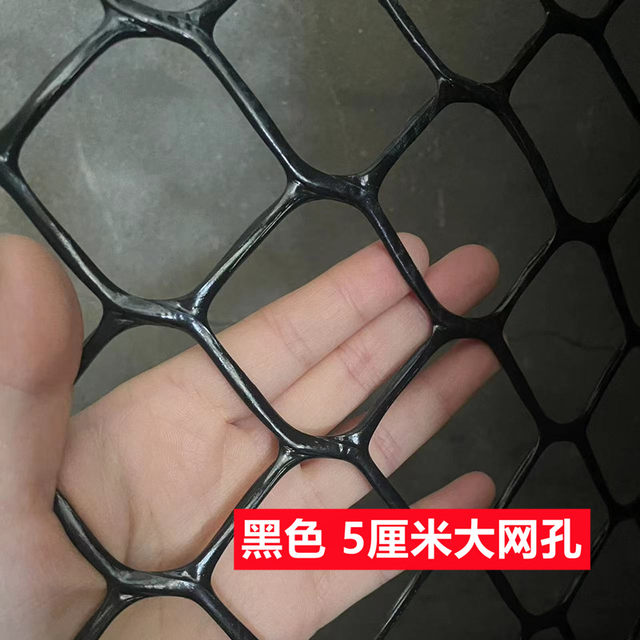 Large hole plastic mesh cat protective net balcony safety anti-fall net stair protective net fence guardrail window sealing net