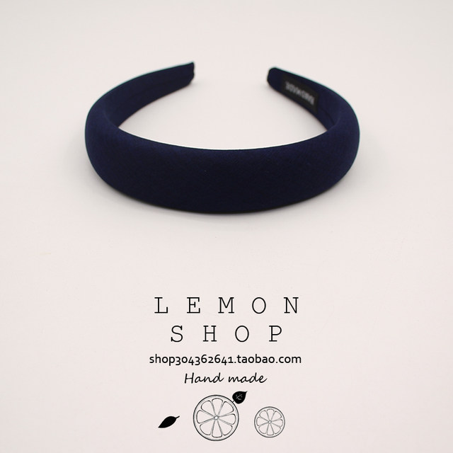 
Korean style simple hairband for women with high skull and hair volume, face wash headband 2025 new style high-end hairpin wide version headwear