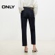 ONLY winter active dyed high waist plus fleece cropped pants tapered pants jeans women 124449033