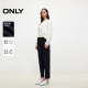 ONLY winter active dyed high waist plus fleece cropped pants tapered pants jeans women 124449033