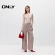 ONLY summer light and thin commuting versatile slim fit and fashionable round neck T-shirt for women 124302001