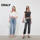 ONLY2025 summer new style commuting simple temperament tapered pants cropped jeans for women