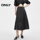 ONLY summer fashion flower bud skirt flowing high waist mid-length umbrella skirt skirt women 124116021