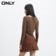 ONLY summer comfortable base shirt versatile one-length neck slim long-sleeved top T-shirt for women 123301026