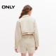 ONLY summer design sense two-piece set retro denim short long-sleeved shirt for women 124262005