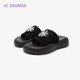 Laersdan's new shopping mall fashionable diamond buckle comfortable thick-soled women's sandals 5M36101