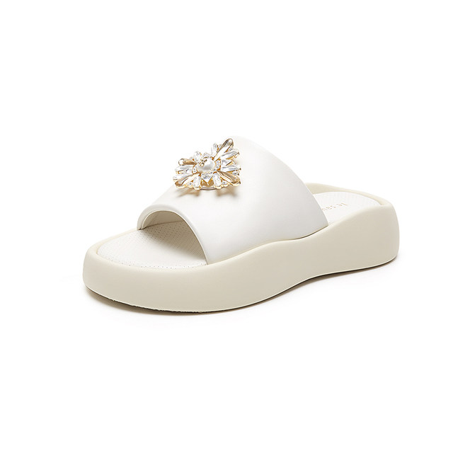 Laersdan's new shopping mall fashionable diamond buckle comfortable thick-soled women's sandals 5M36101