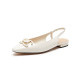Lylesdan Shopping Mall Elegant Commuter Metal Boutique Square-toe Sandals Women's Shoes 5M18902