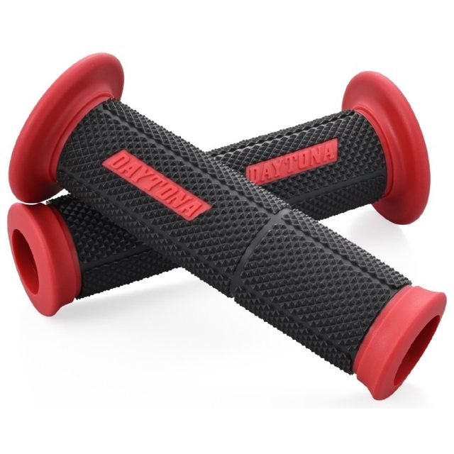 DAYTONA racing imitation racing style non-slip comfortable hand grip cover rubber motorcycle electric vehicle universal modification