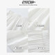 White lace spliced ​​skirt for women in spring and summer high waist covering hips large swaying A-line skirt sweet wood ear cake long skirt