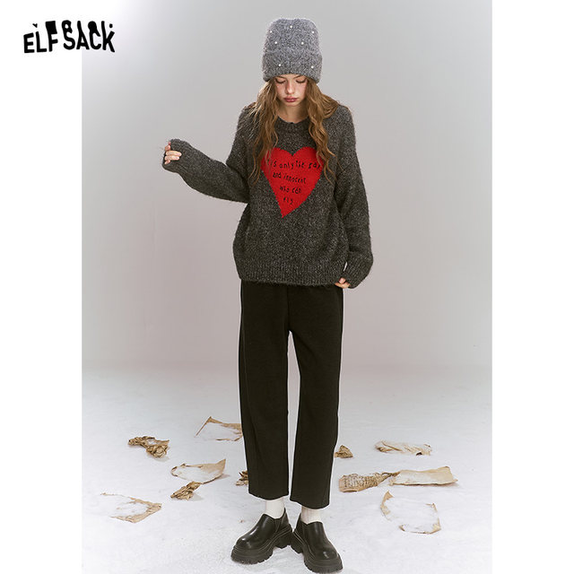 Fairy pocket black high-waist casual grandma pants for women 2025 spring new plush nine-point tapered pants