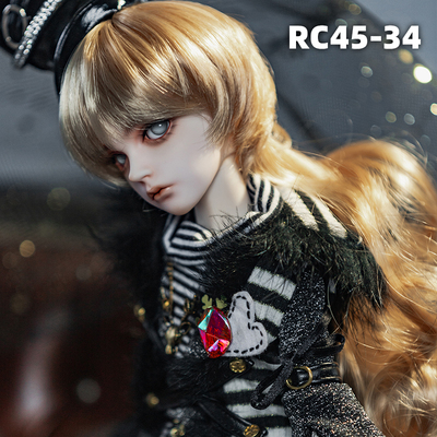 taobao agent Ringdoll's Human shape 4 points PAN magic wig accessories RWIGS45-49 BJD doll accessories