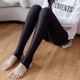 Autumn and winter plus fat and plus velvet glossy pants for women to wear large size fat MM pants for fat people 200Jin [Jin equals 0.5kg] high elastic leggings