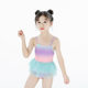 2025 new children, girls, infant baby suspended gauze skirt small princess swimwear swimwear summer bikini
