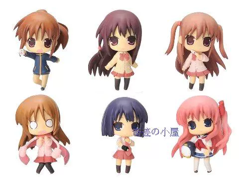 正版散货天才麻将少女原村和小粘土盒蛋手办新子