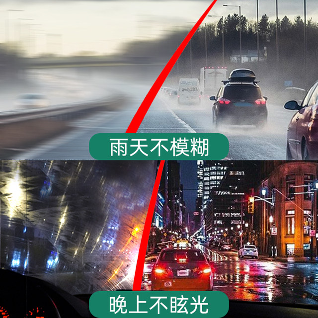 Lanshuai car glass water powerful decontamination and oil film rain wiper car winter antifreeze minus 40 degrees 25 degrees