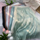 High-end glossy streamer beaded chiffon pleated skirt for women's summer retro style mid-length A-line skirt
